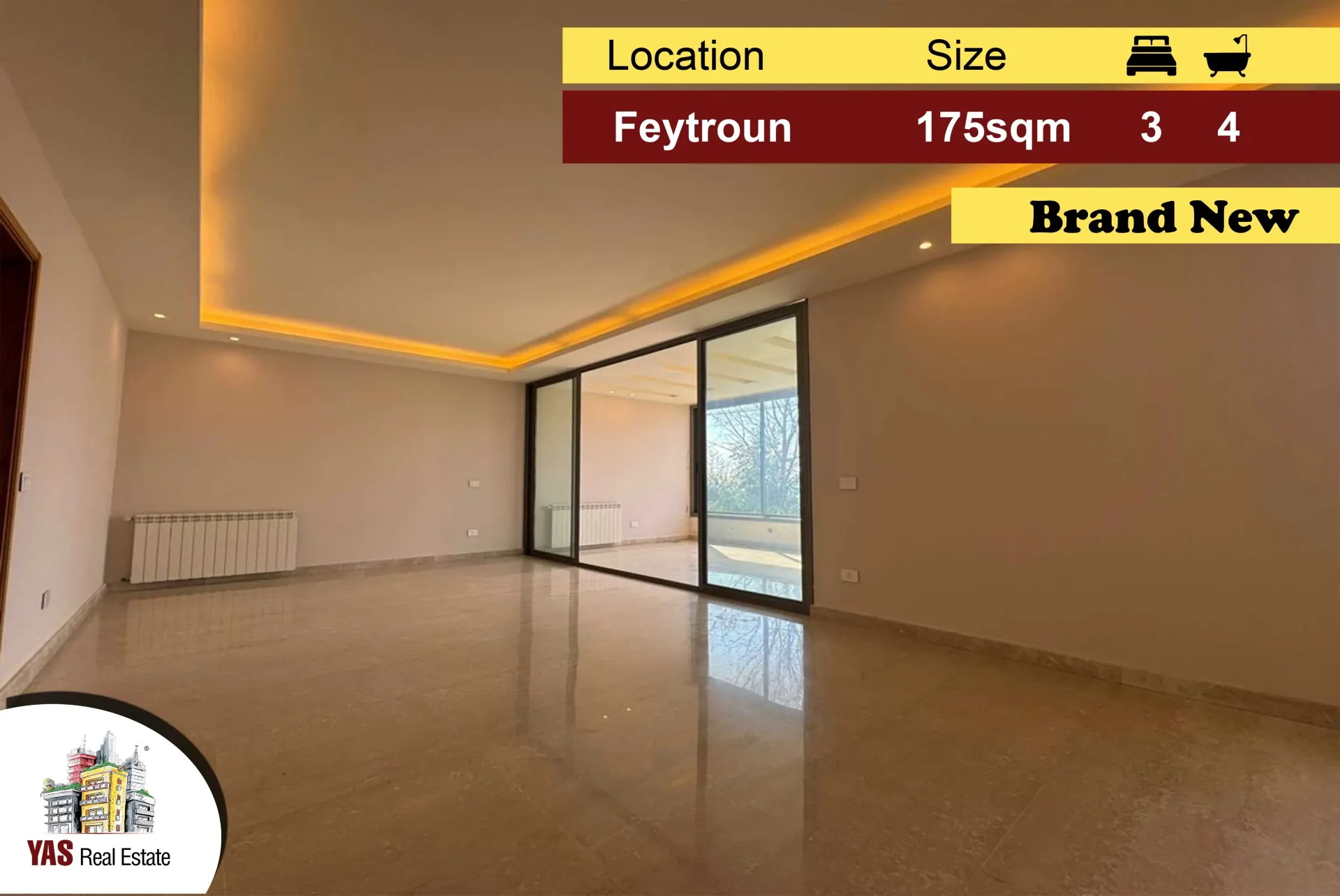 Apartment for Sale in Faytroun - 3 bed, 4 bath