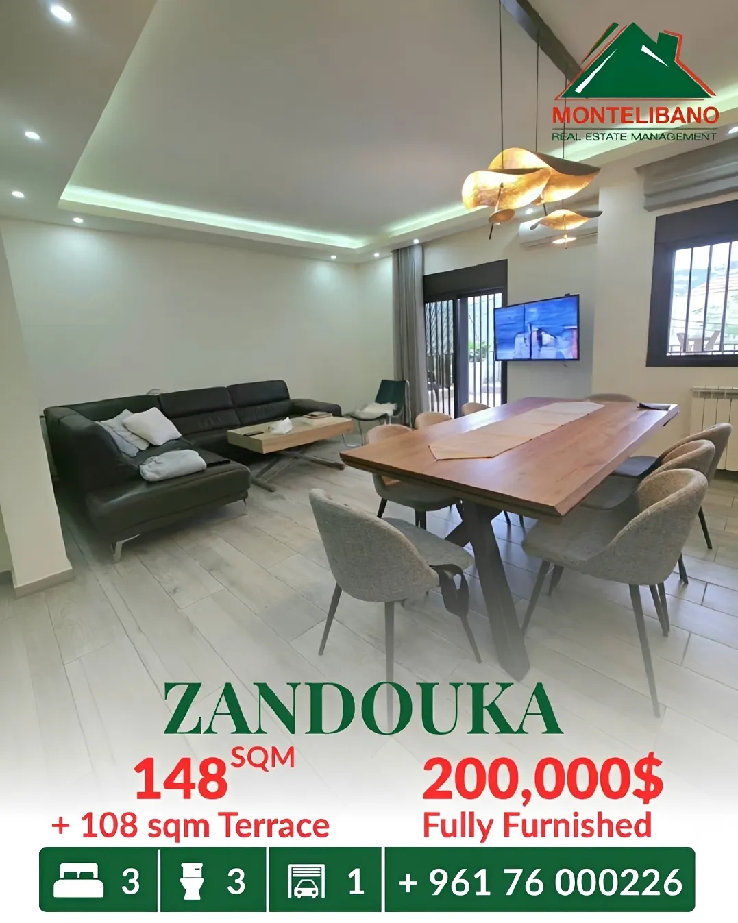 Apartment for sale in Zandouqah