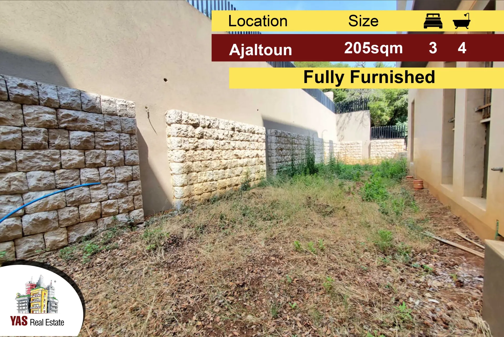 Apartment for Sale in Ajaltoun - 3 bed, 4 bath