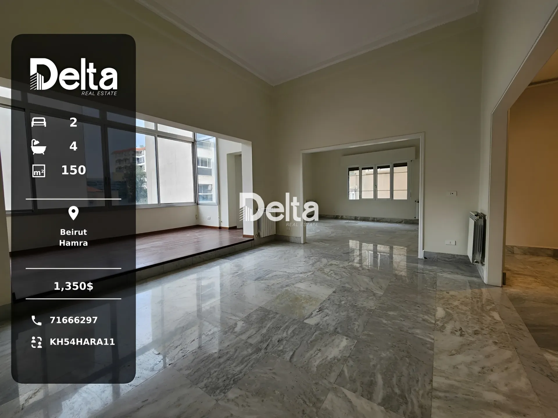 Residential in Hamra, beirut, lebanon - 2 bed, 4.0 bath