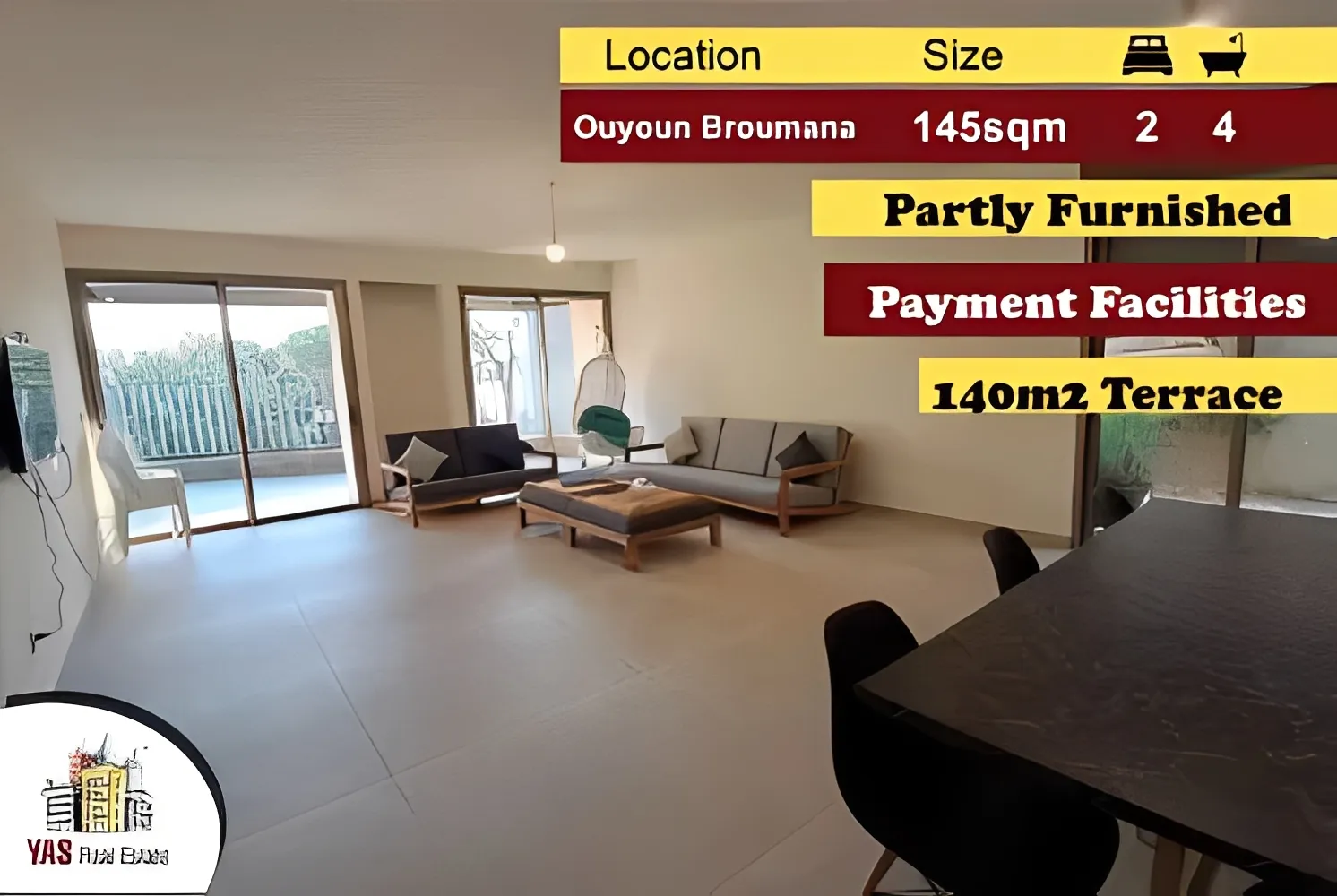 Apartment for Sale in Broummana