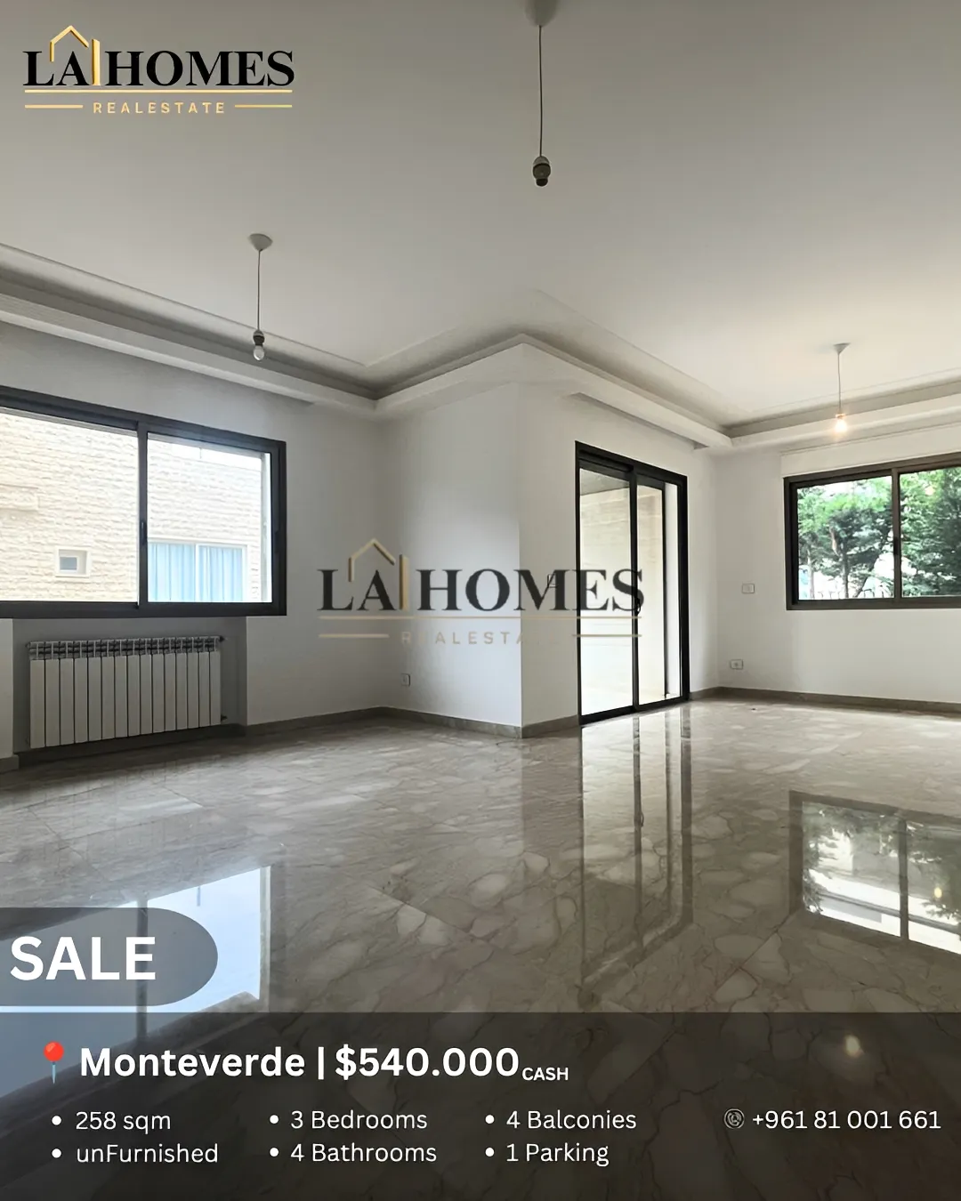 Apartment for sale in Montiverdi - 3 bed, 4.0 bath