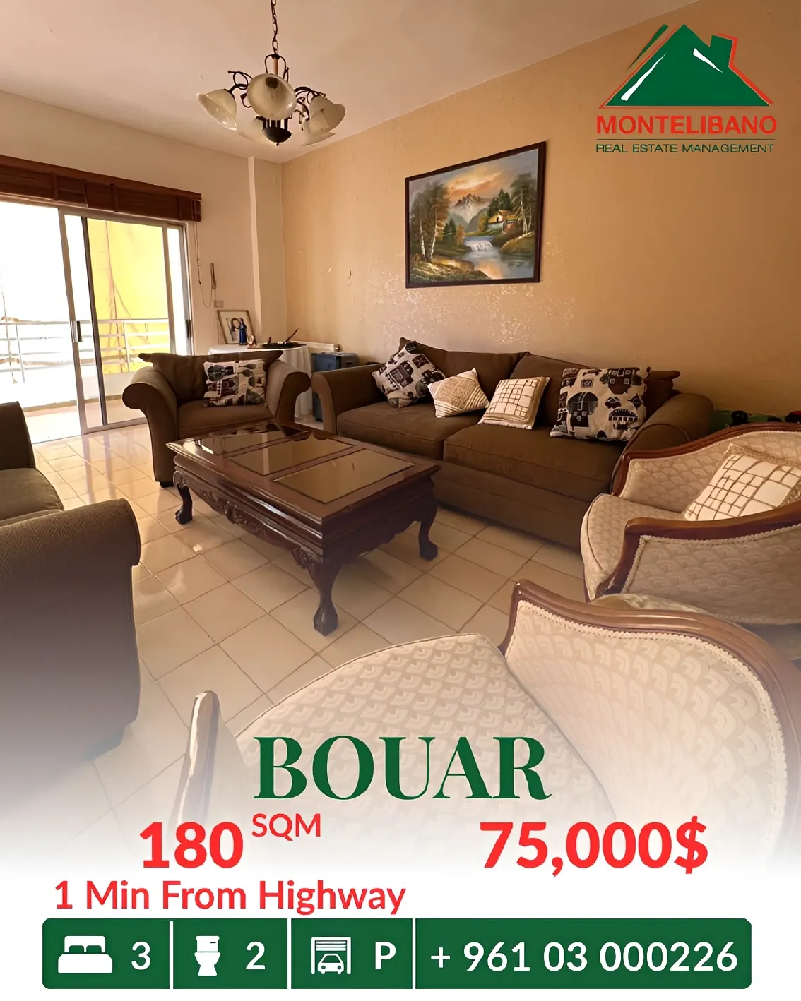Apartment for sale in Bouar