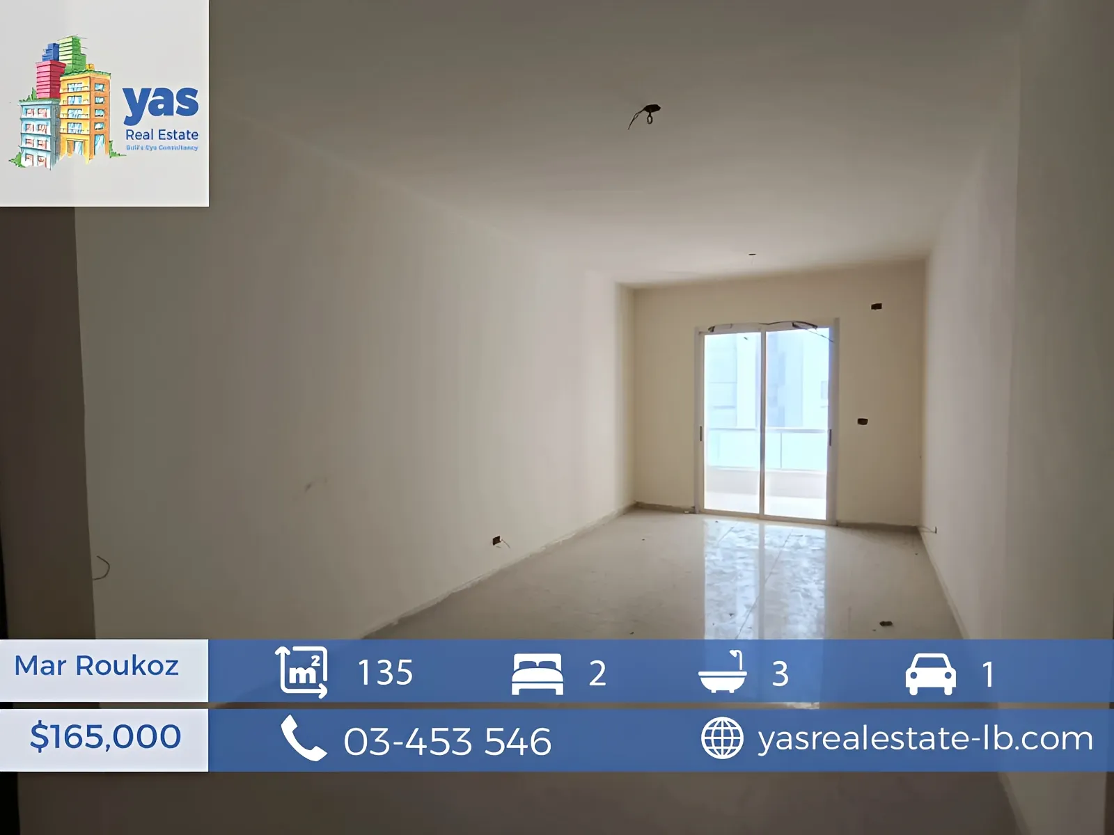 Apartment for Sale in Deir Mar Roukoz