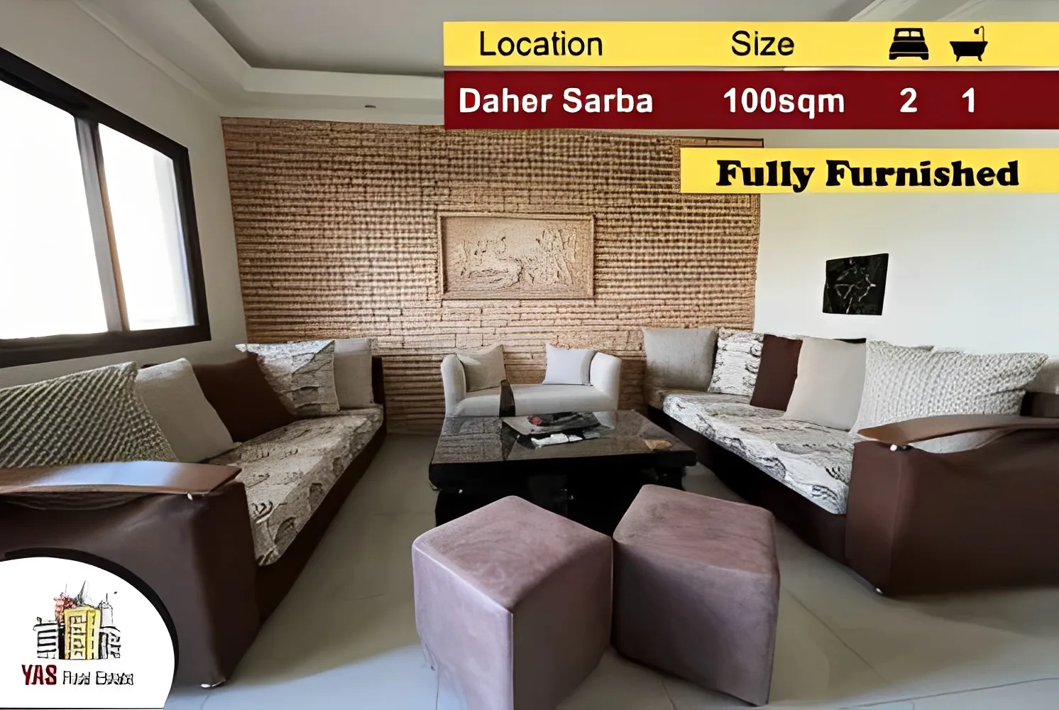 Apartment for Sale in Sarba - 2 bed, 1 bath