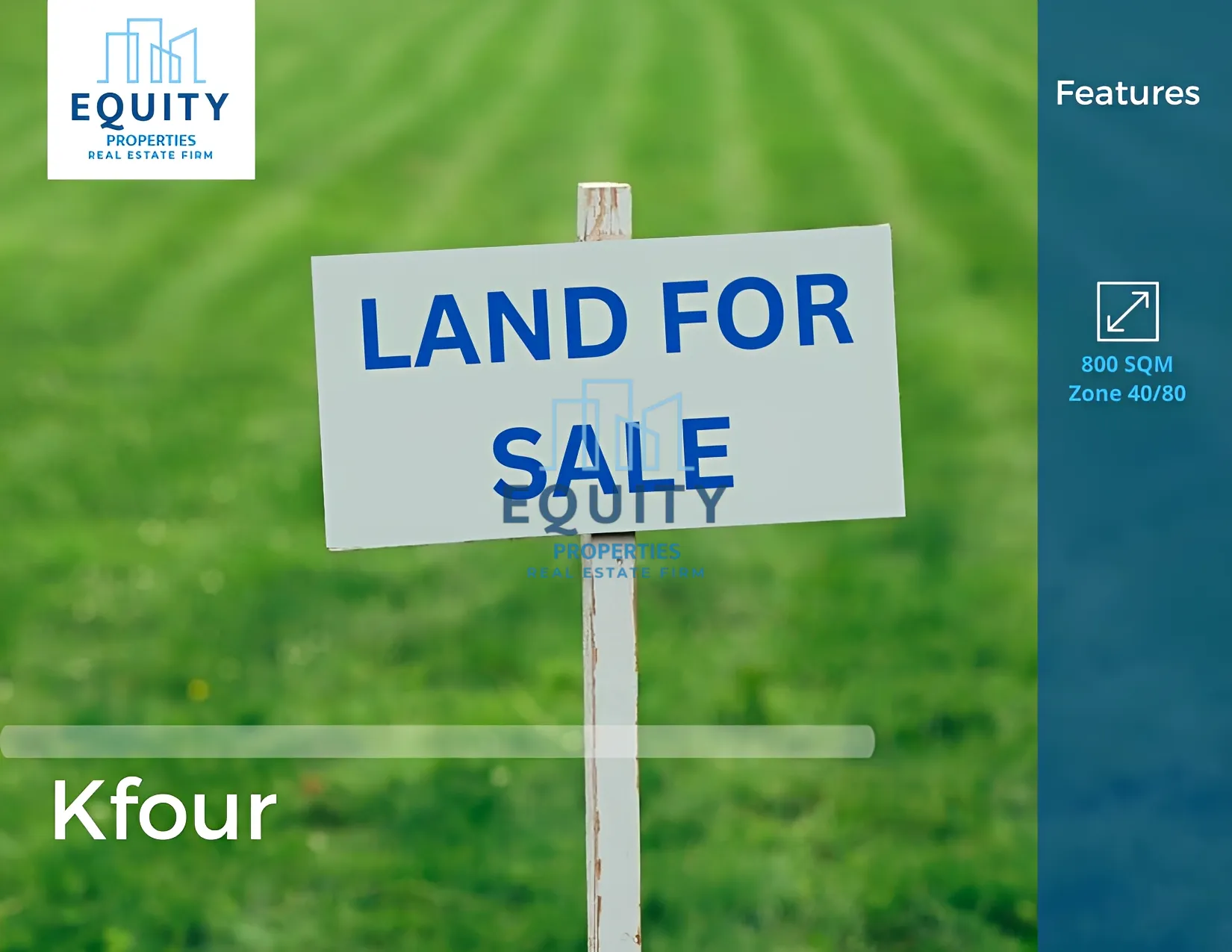 Land for Sale in Kfour