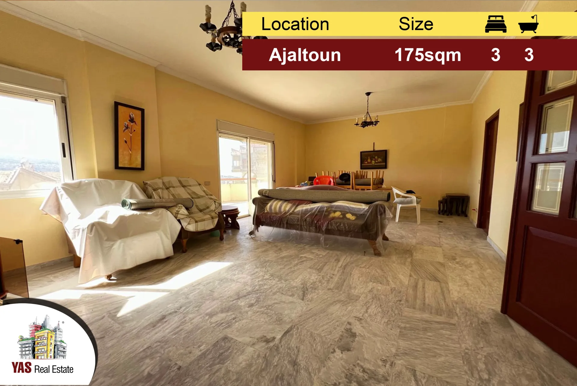 Apartment for Sale in Ajaltoun