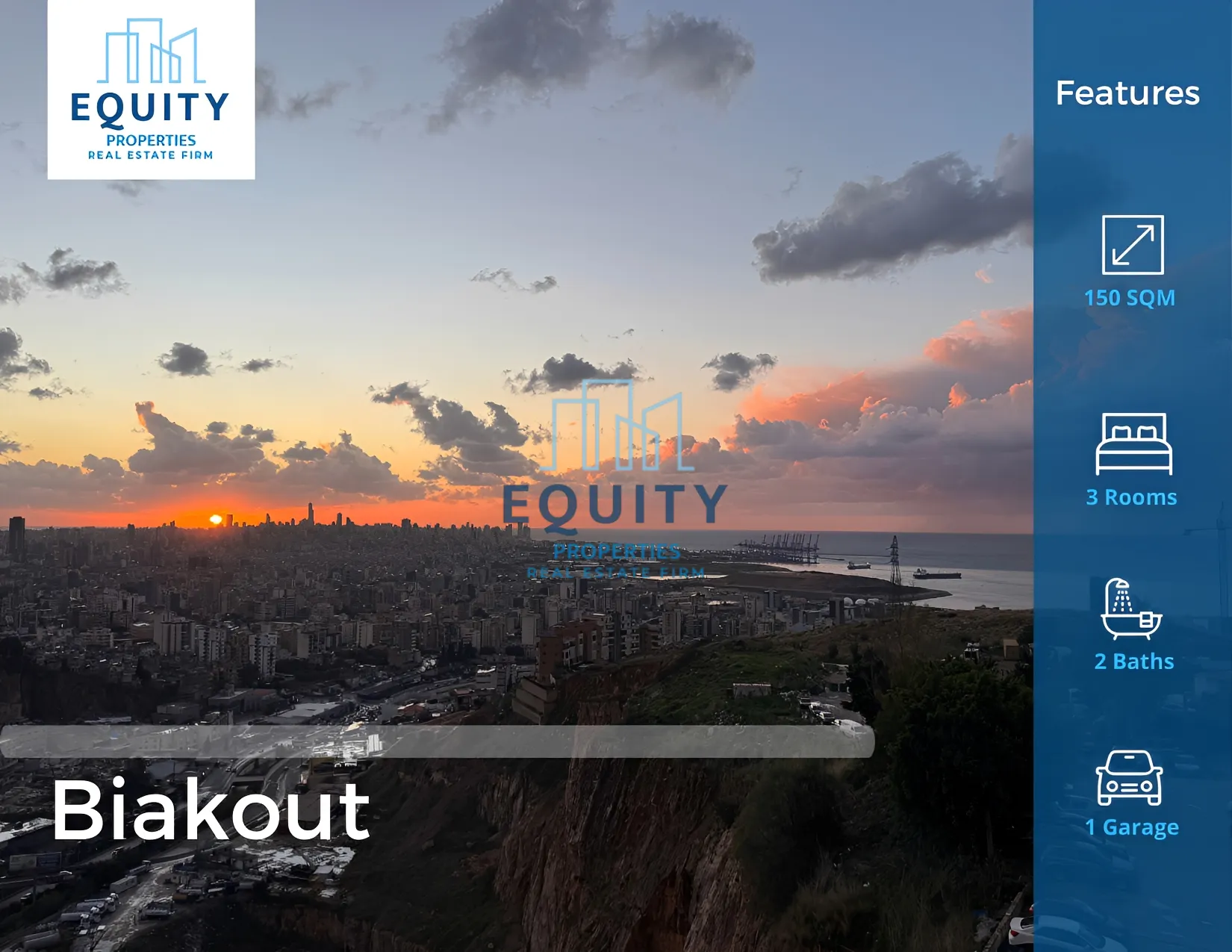 Apartment for Rent in Biakout - 3 bed, 2 bath