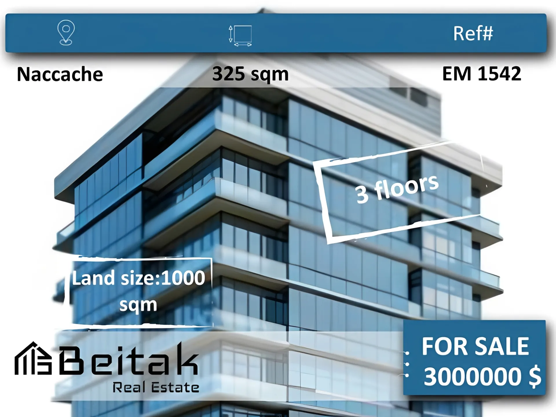 Residential Building for sale in Naccache, Lebanon