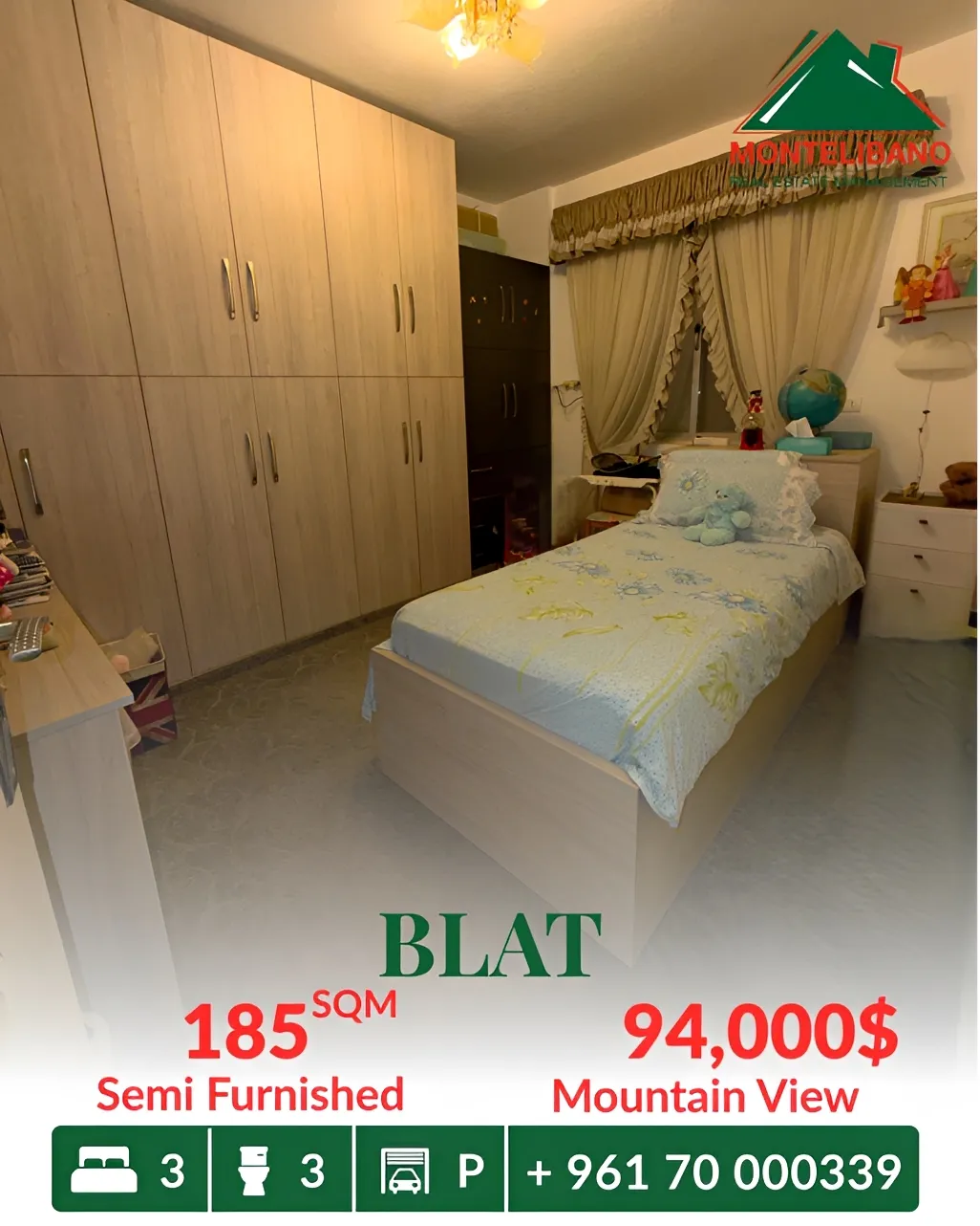 Apartment for sale in Blat