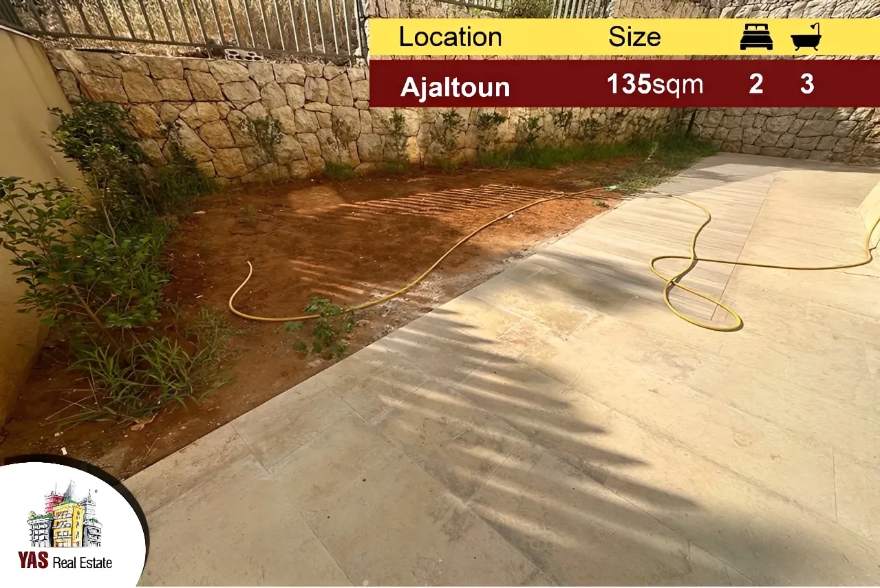 Apartment for Sale in Ajaltoun - 2 bed, 3 bath