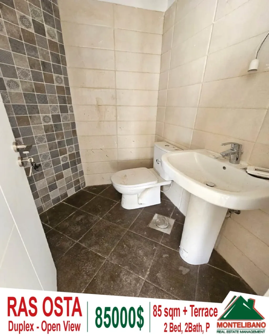 Duplex for sale in Ras Osta, Lebanon