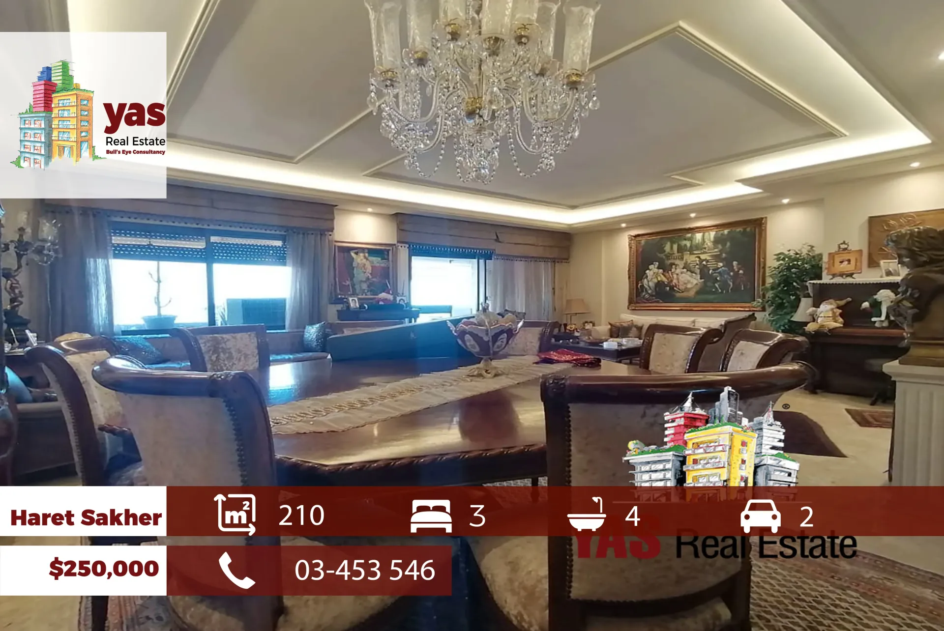 Apartment for Sale in Haret Sakhr