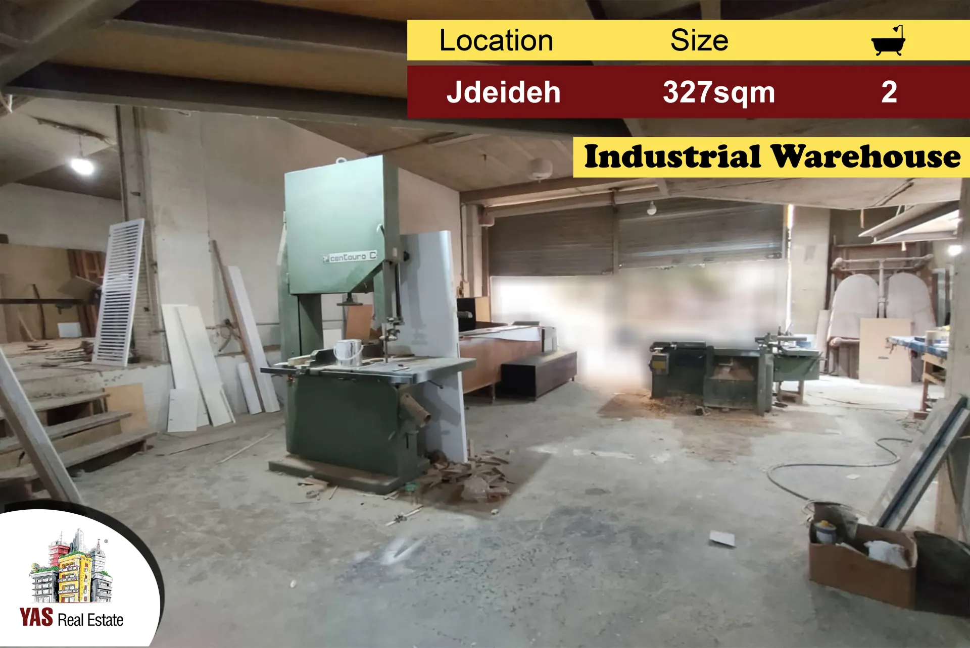 Warehouse for Sale in Jdeideh