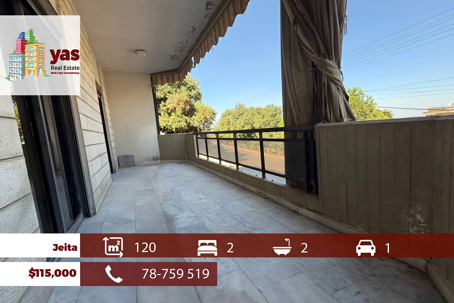 Apartment for Sale in Jeita