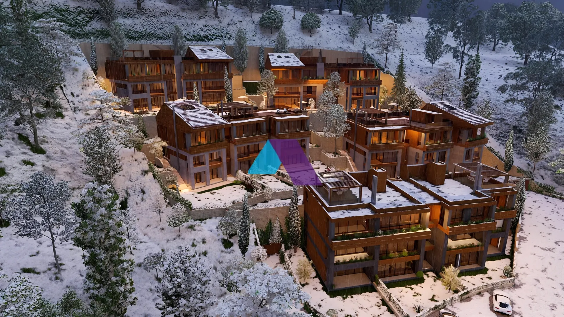 Chalet for Sale in Faqra - 4 bed, 2 bath