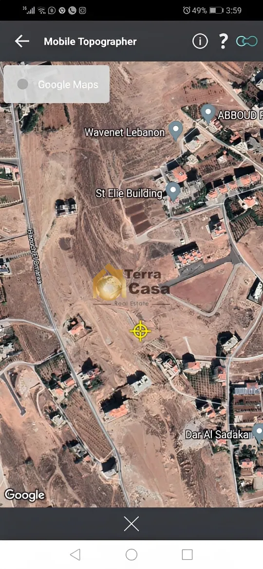 Land for Sale in Ksara 1296 Sqm