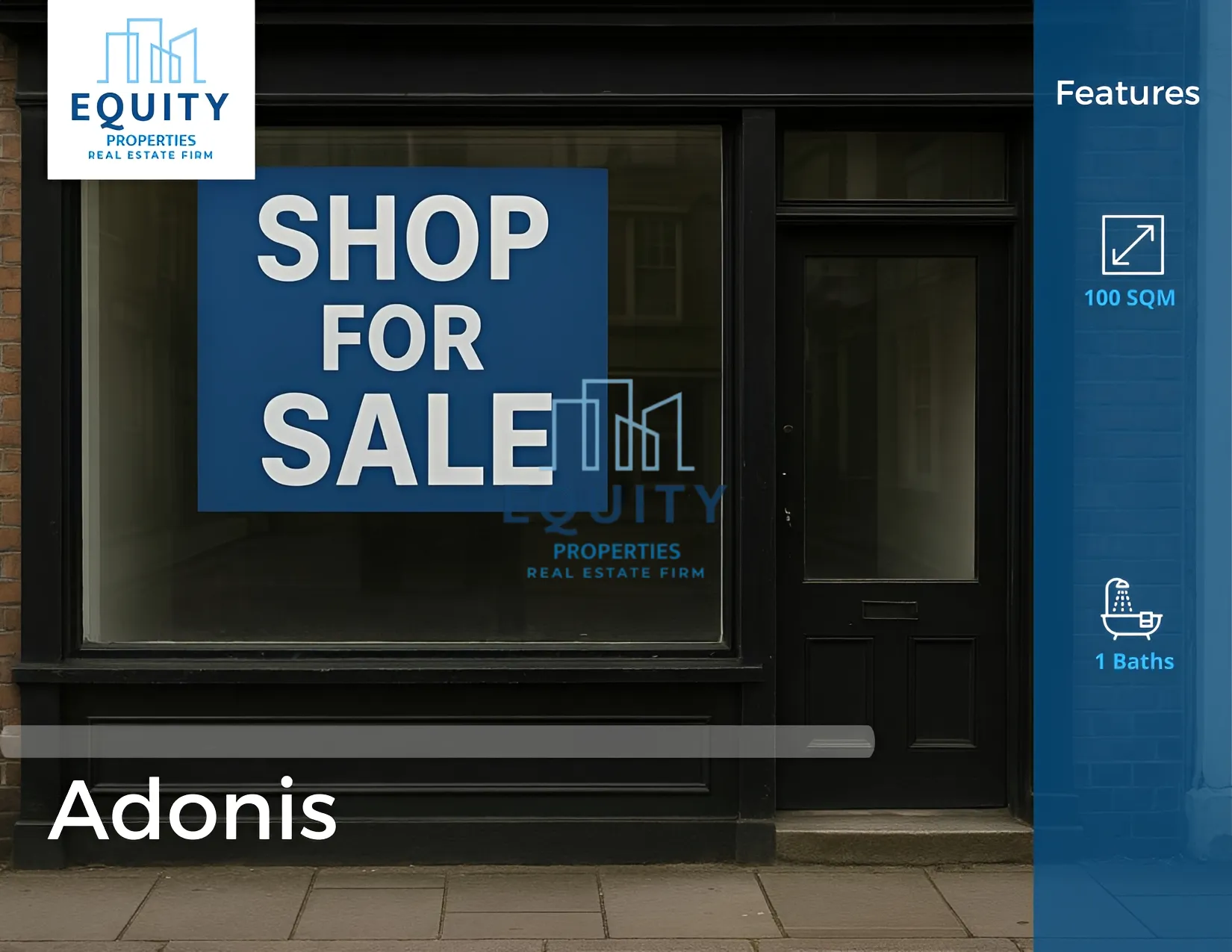 Shop for sale in Adonis