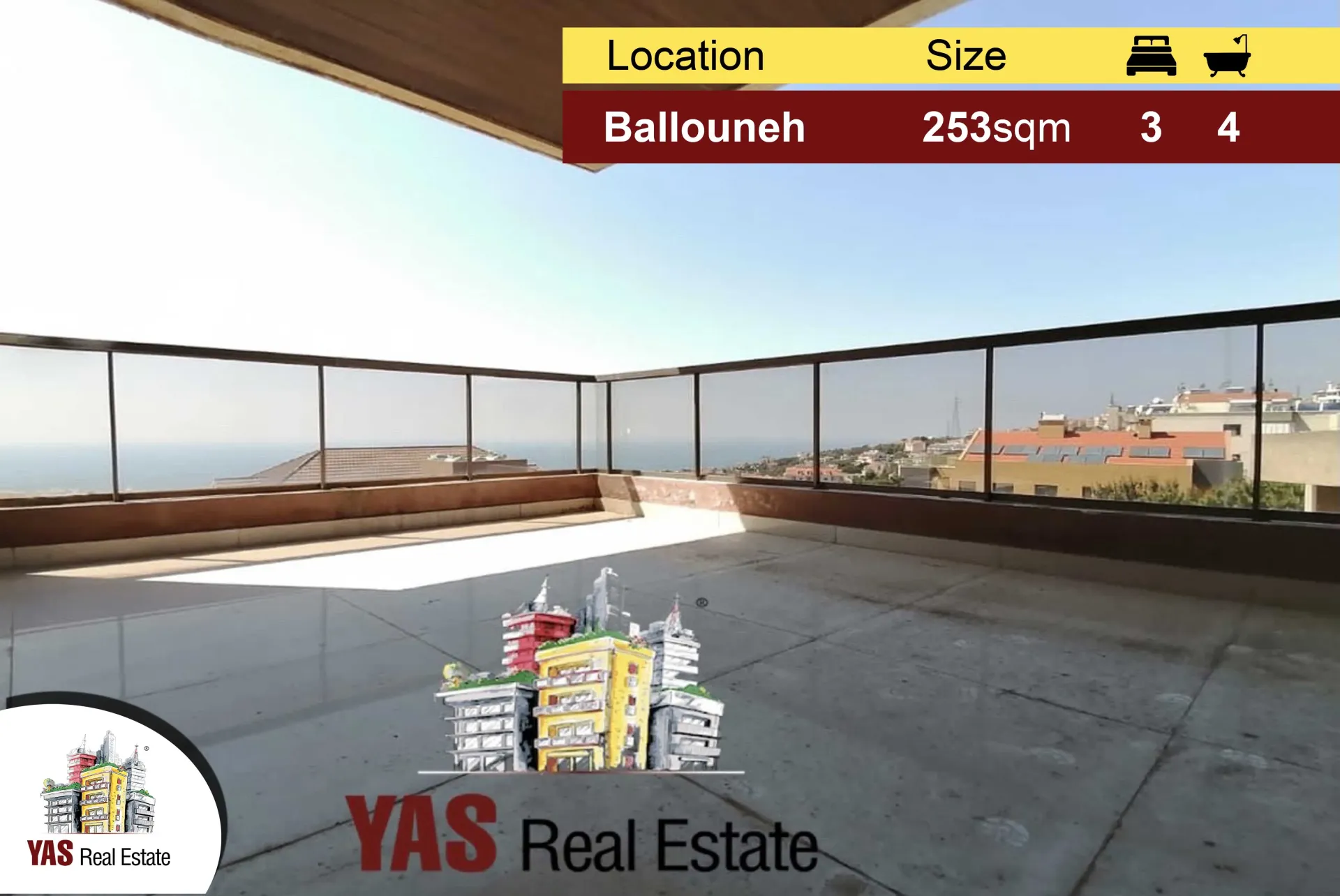 Apartment for Sale in Ballouneh