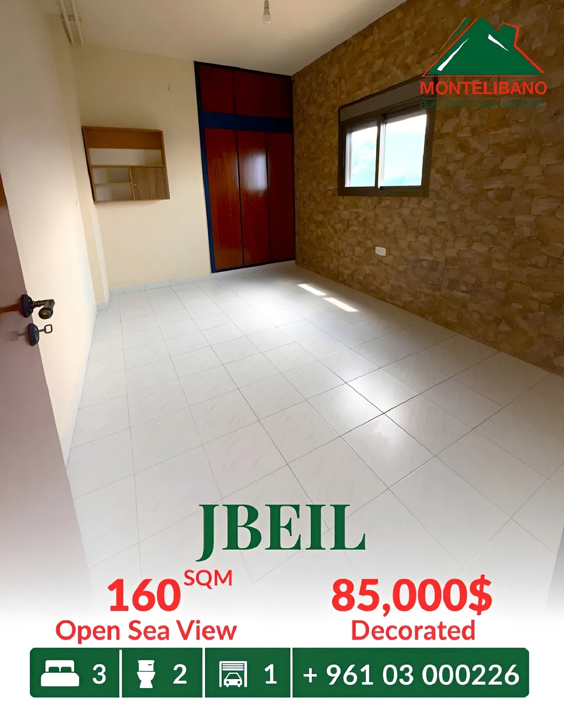 Apartment for sale in Jbeil, Lebanon