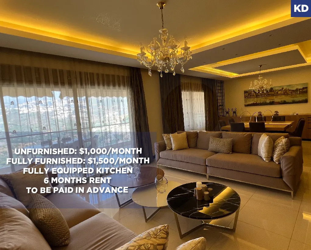 Apartment for Rent in Dik El Mehdi
