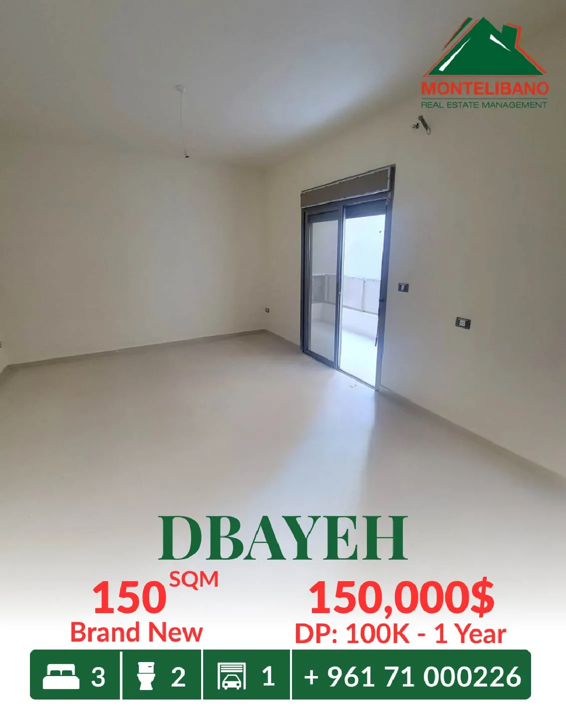 Apartment for sale in Dbayeh, Lebanon