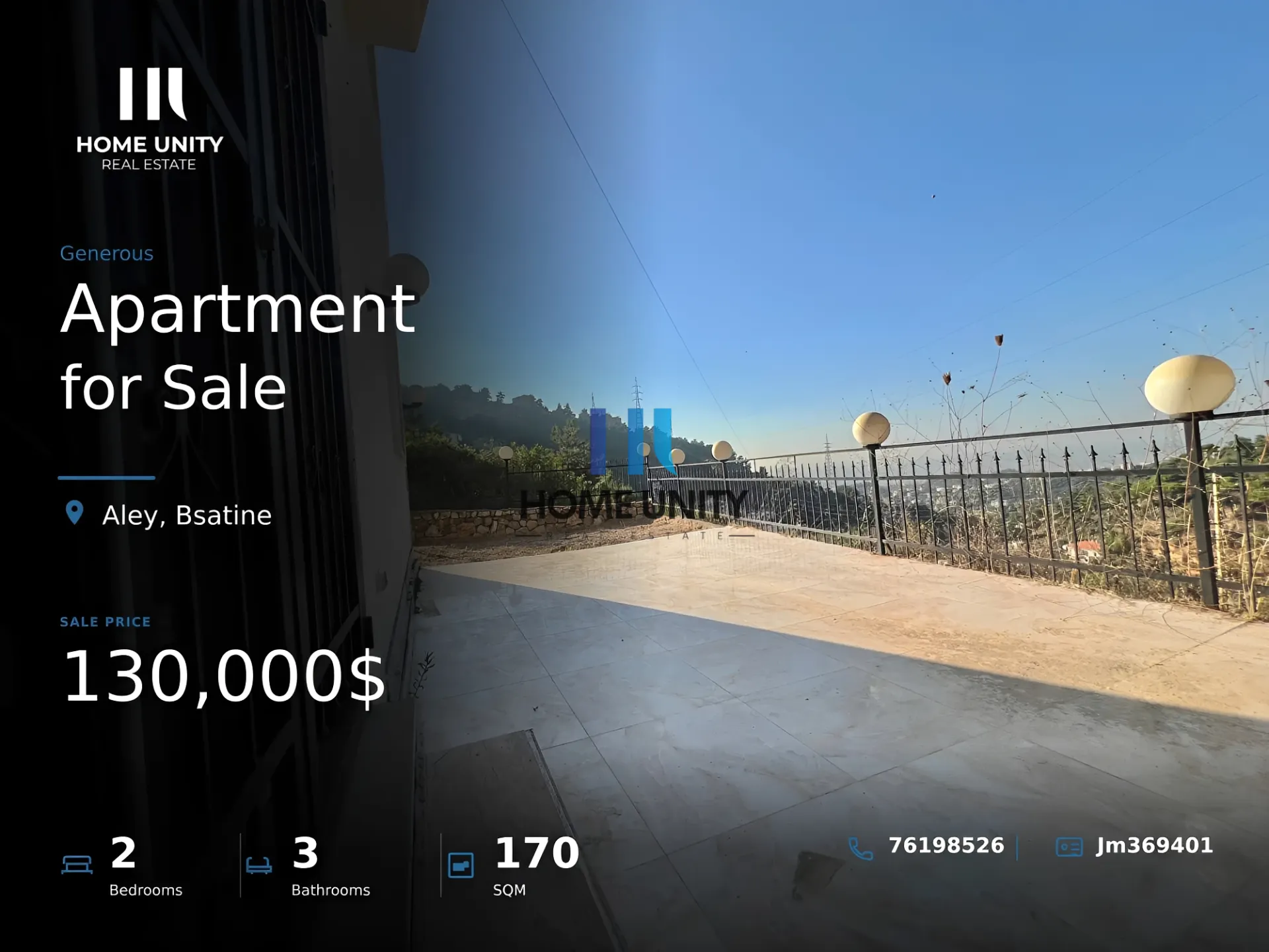 Apartment for Sale in Bsatine