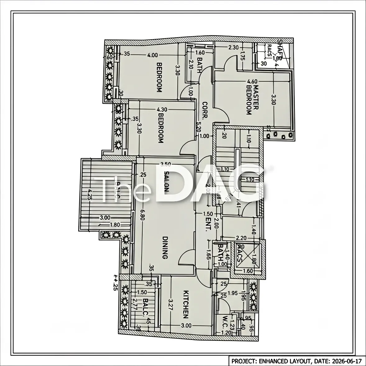 Apartment for sale in Mar Elias refugee camp, Beirut, Lebanon - 3 bed, 4 bath