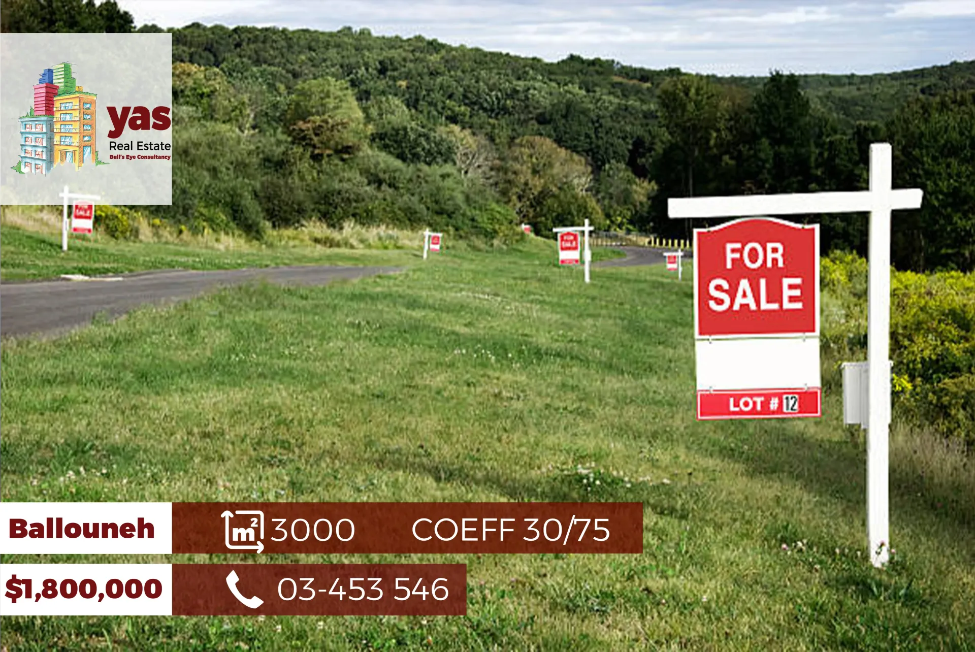 Land for Sale in Ballouneh