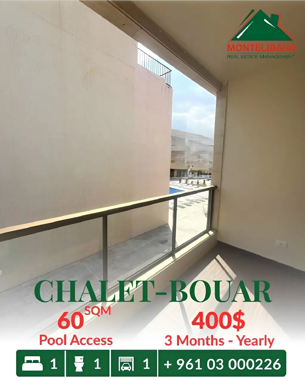 Chalet for rent in Bouar