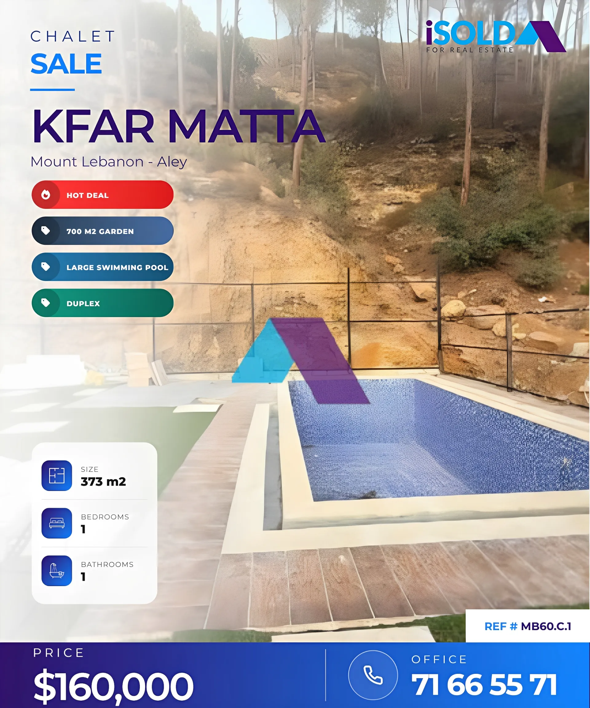 Chalet for sale in Kfar Matta, Lebanon