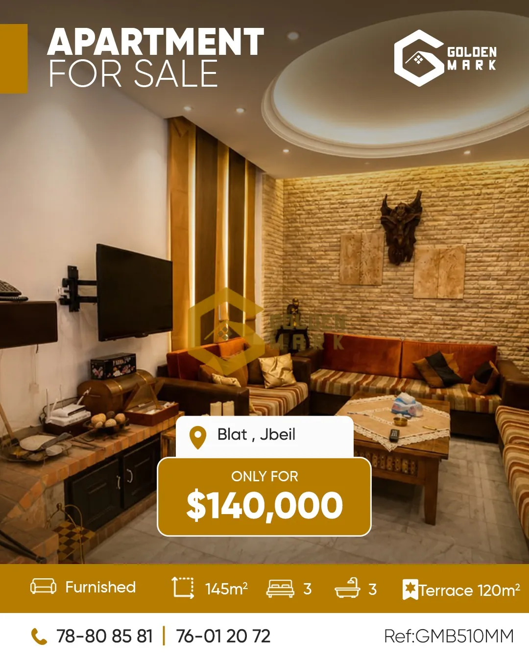 Apartment for Sale in Blat