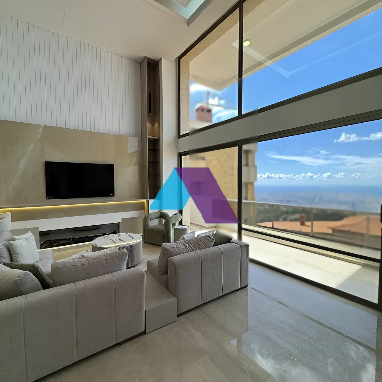 Apartment for Sale in Ain Saadeh - 3 bed, 4 bath