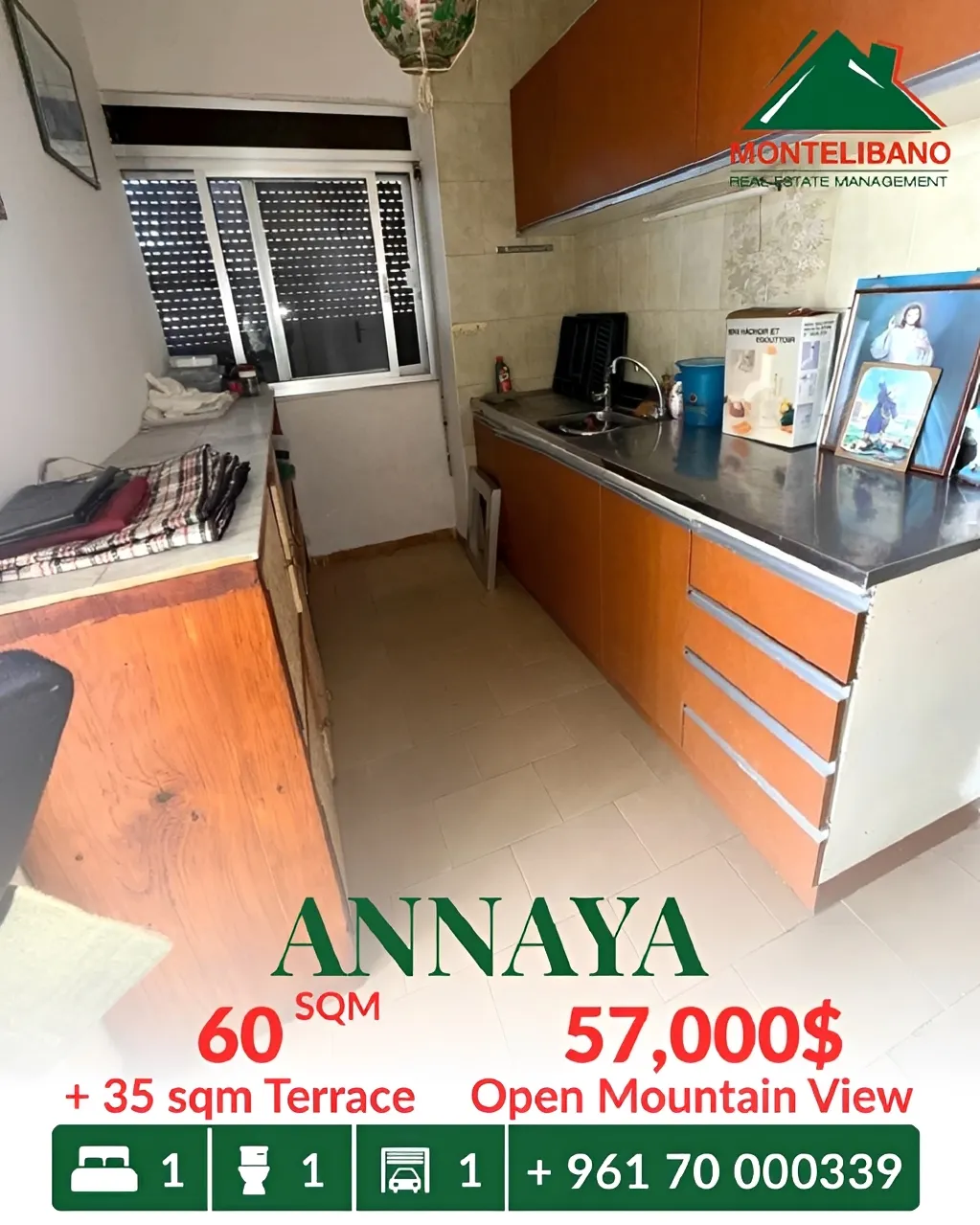 Apartment for sale in Aannaya