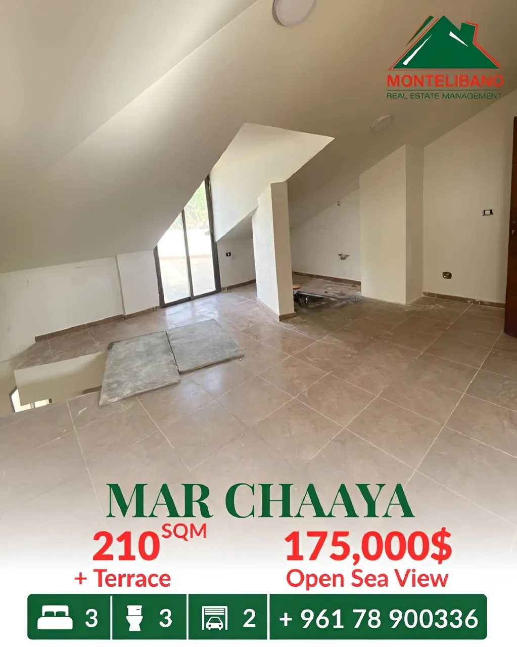Duplex for sale in Mar Chaaya
