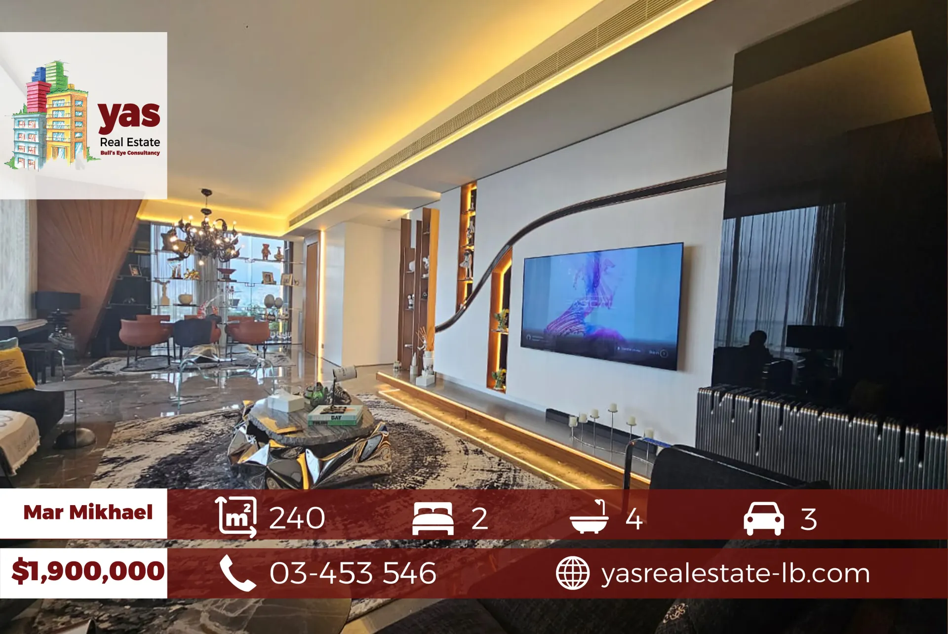 Apartment for Sale in Mar Mikhael