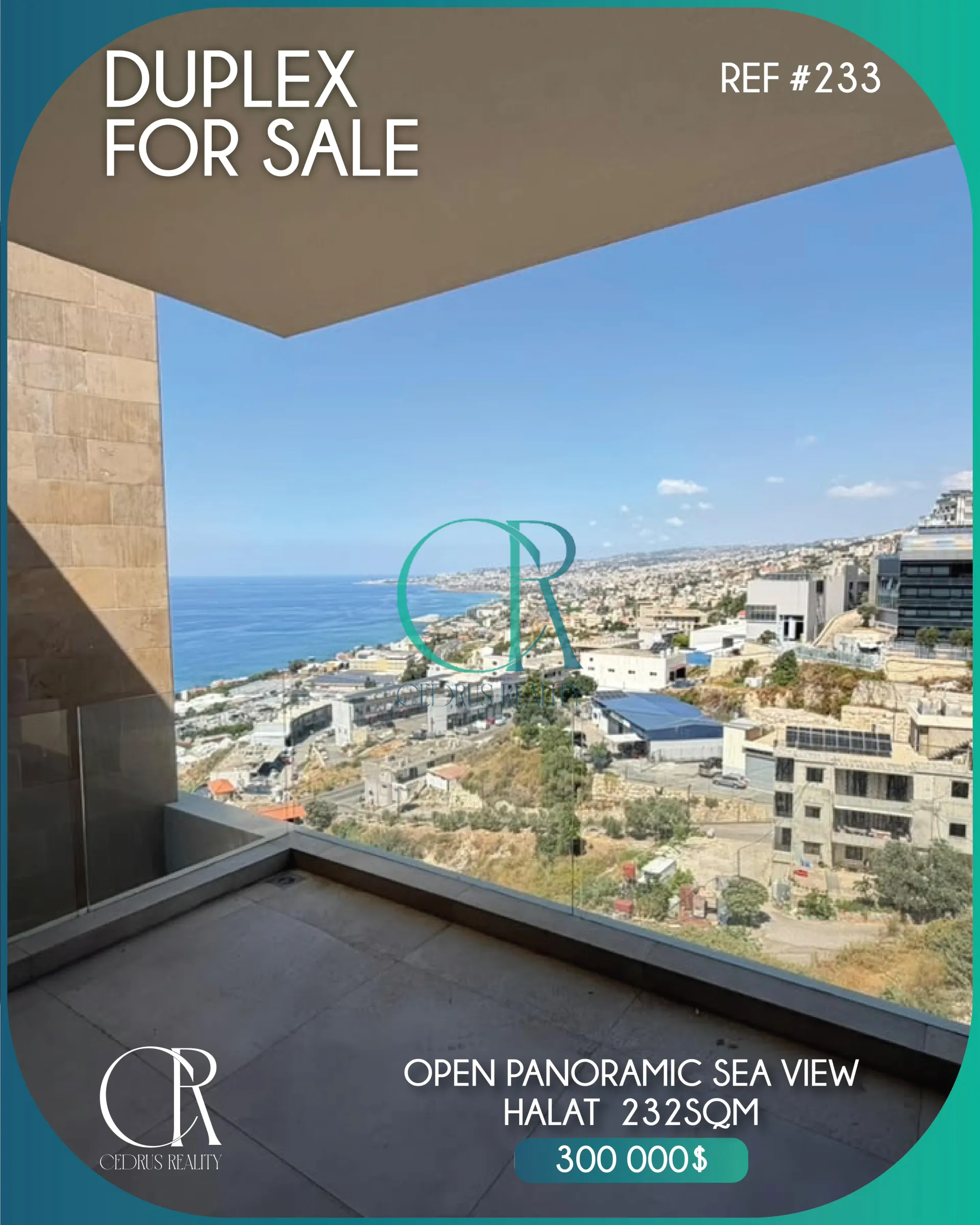 Duplex for sale in Halat, Lebanon