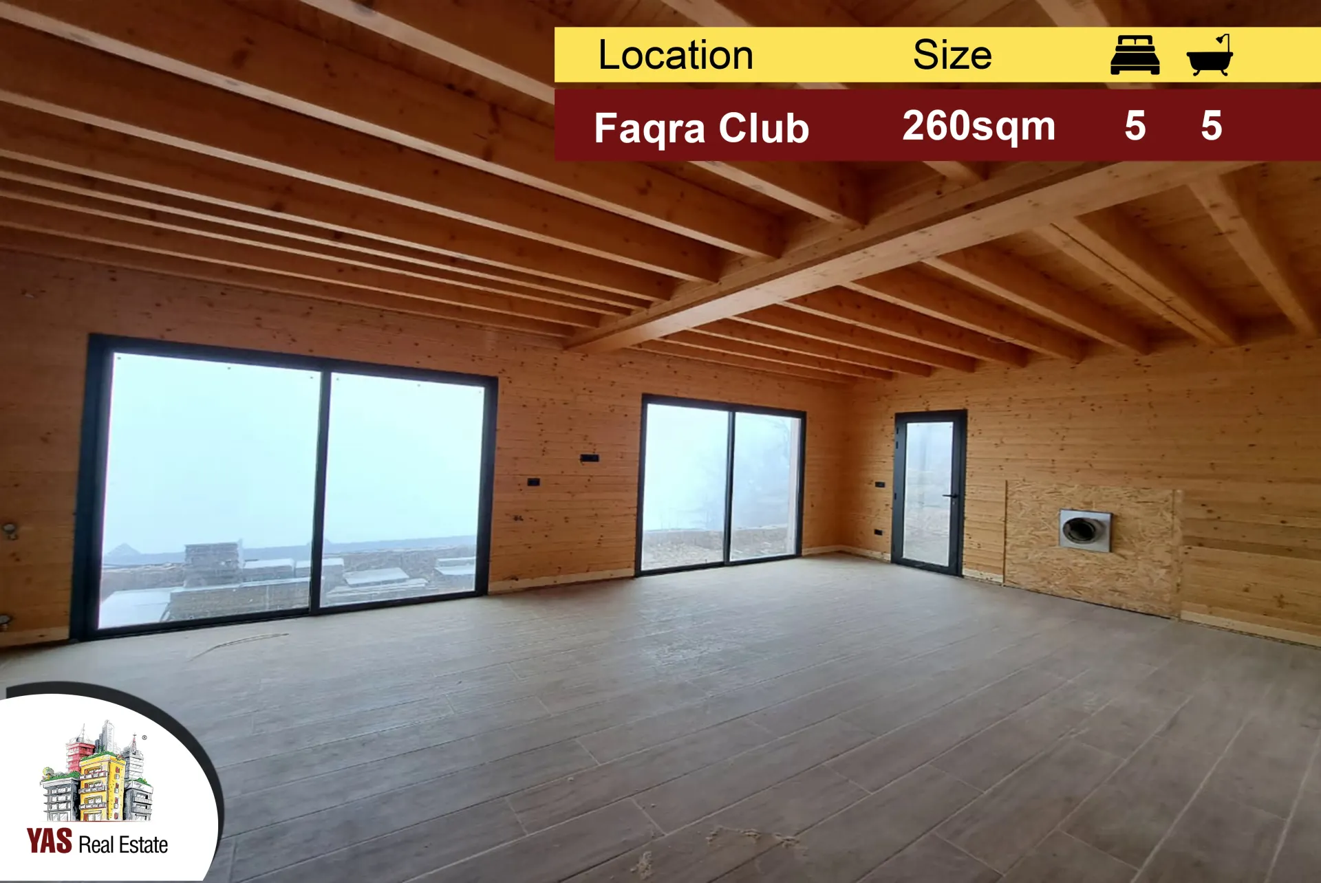 Apartment for Sale in Faqra - 5 bed, 5 bath