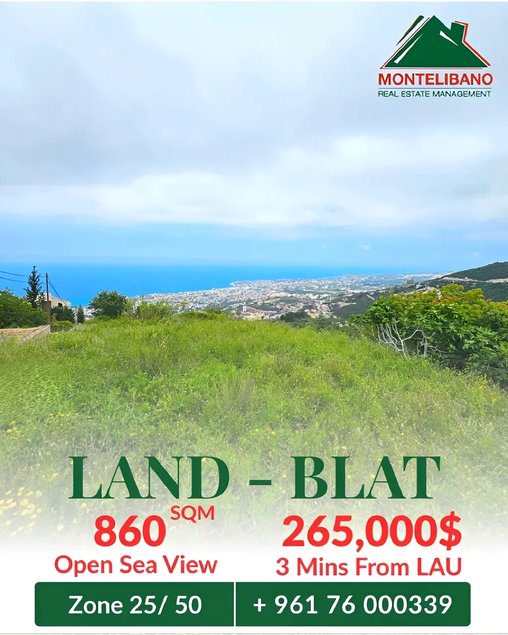 Residential Land for sale in Blat, Lebanon