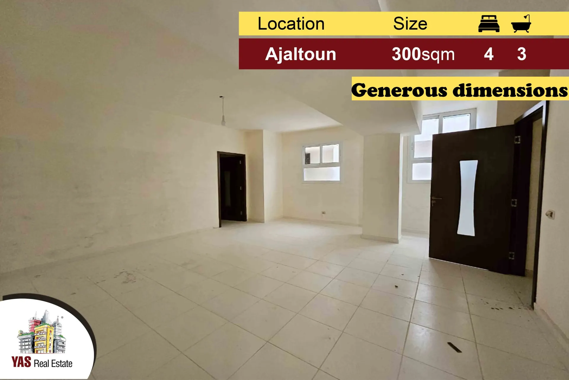 Apartment for Sale in Ajaltoun