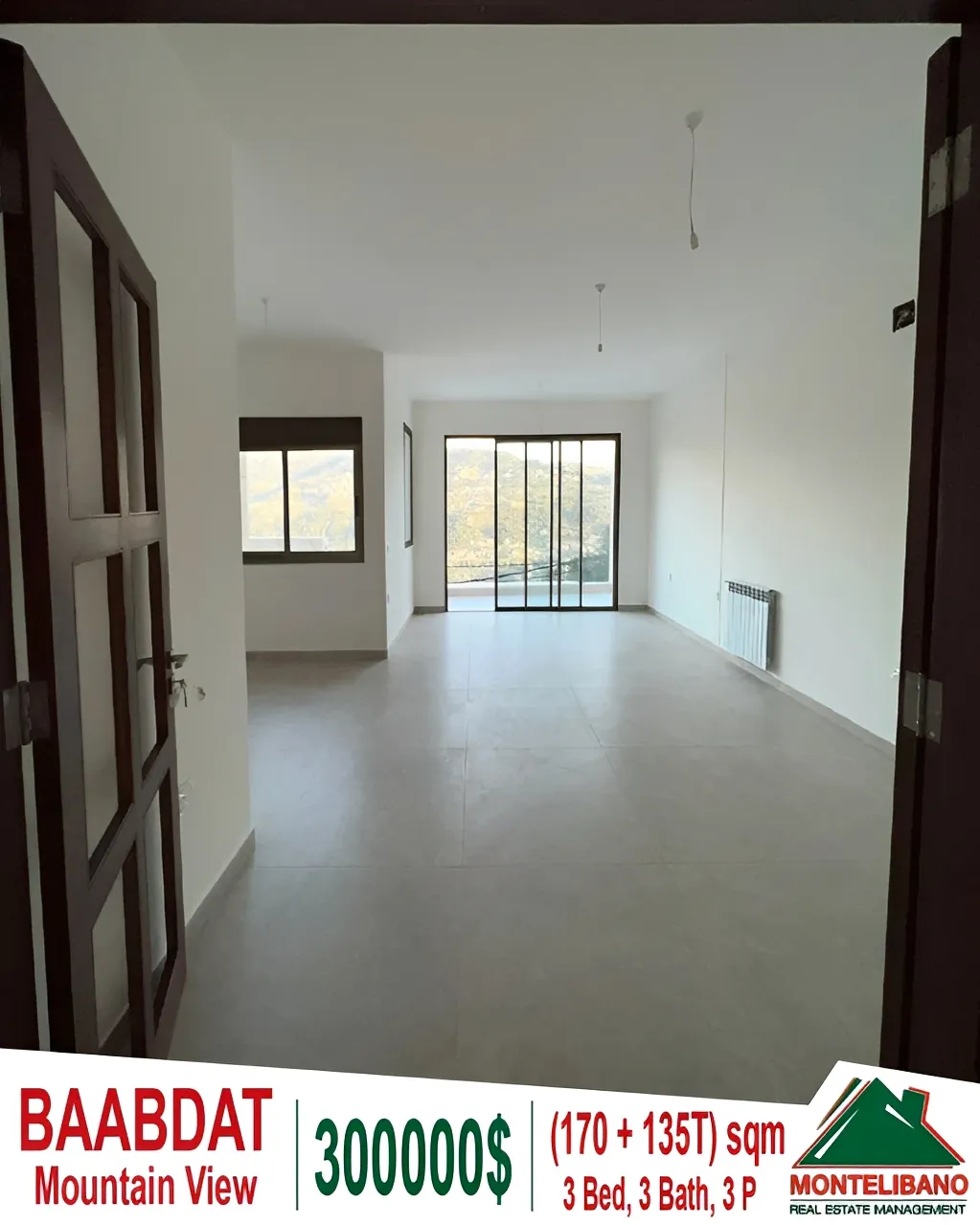 Apartment for Sale in Baabdat, Lebanon
