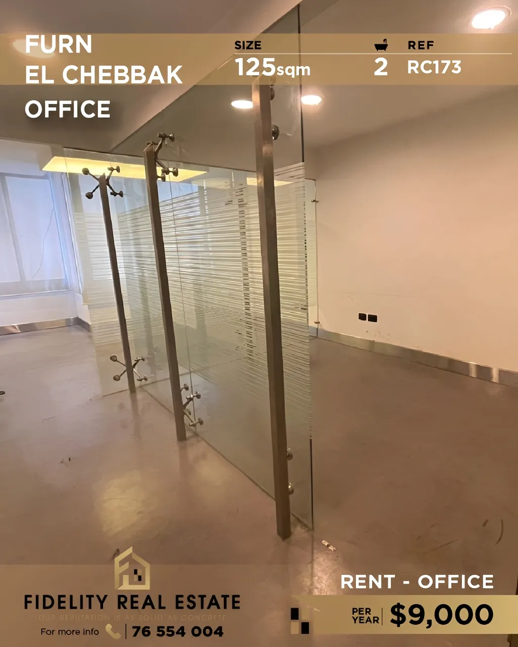 Office for rent in Forn El Chebbak, Lebanon