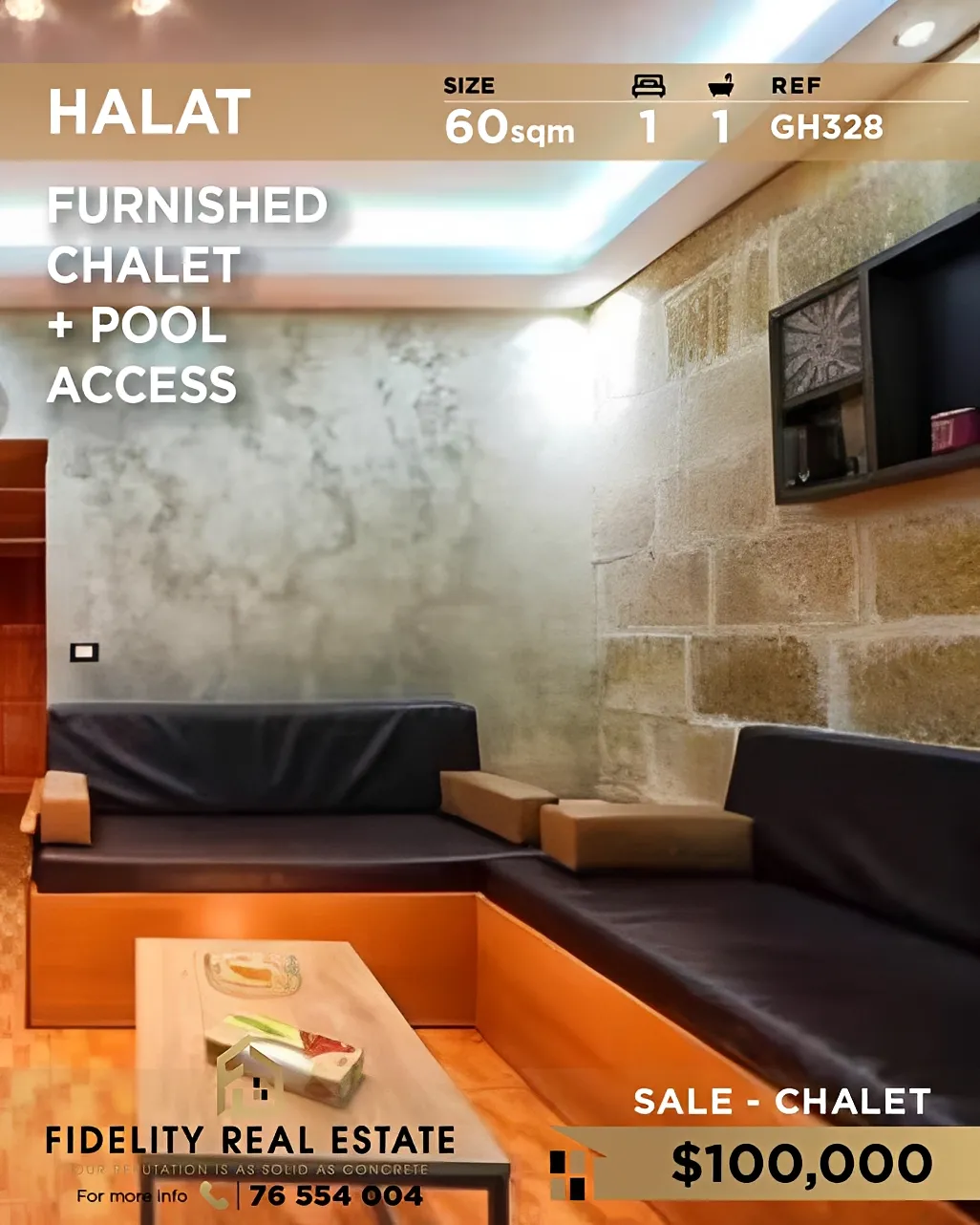 Chalet for sale in Halat, Lebanon