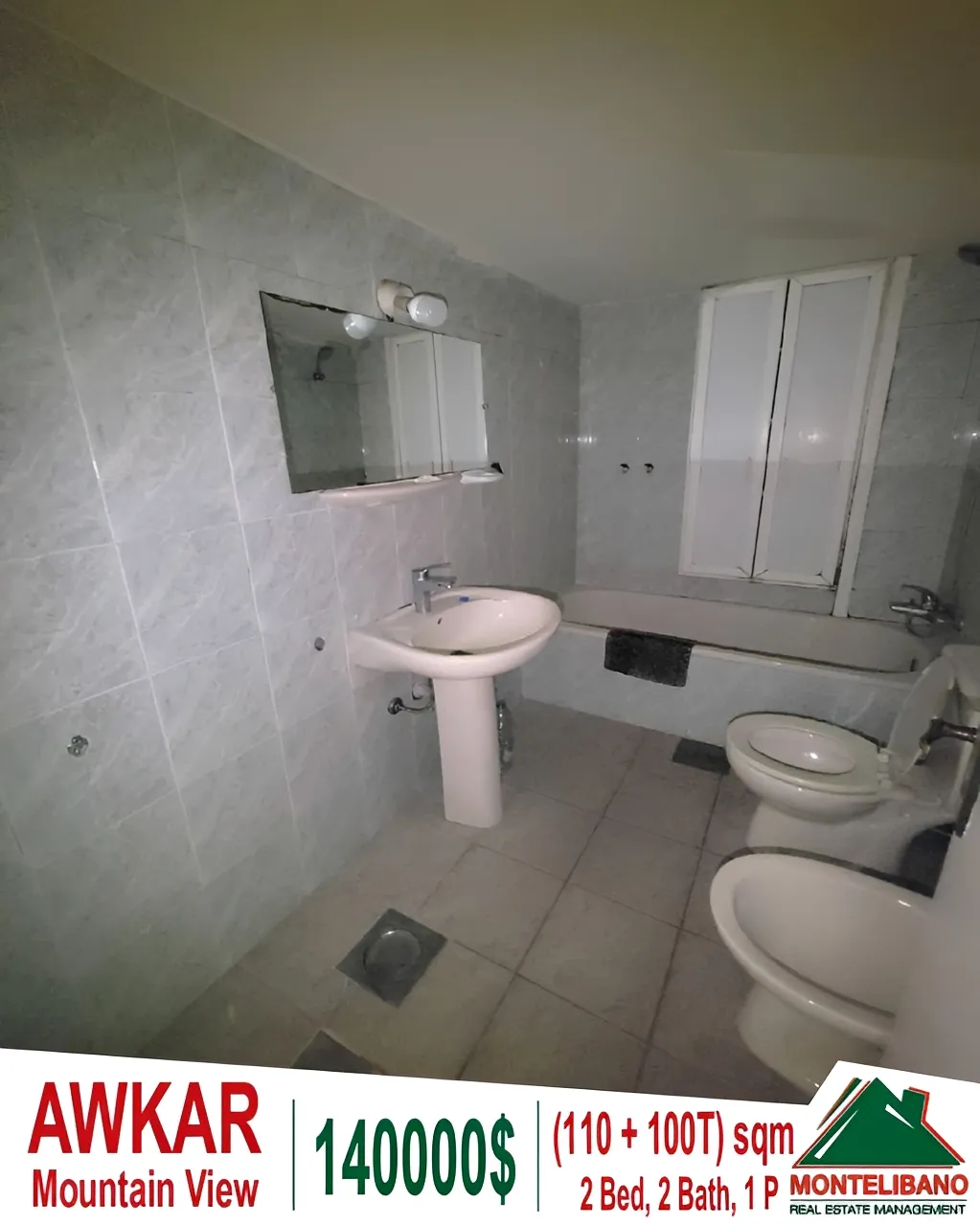 Apartment for sale in Beit Aaoukar, Lebanon