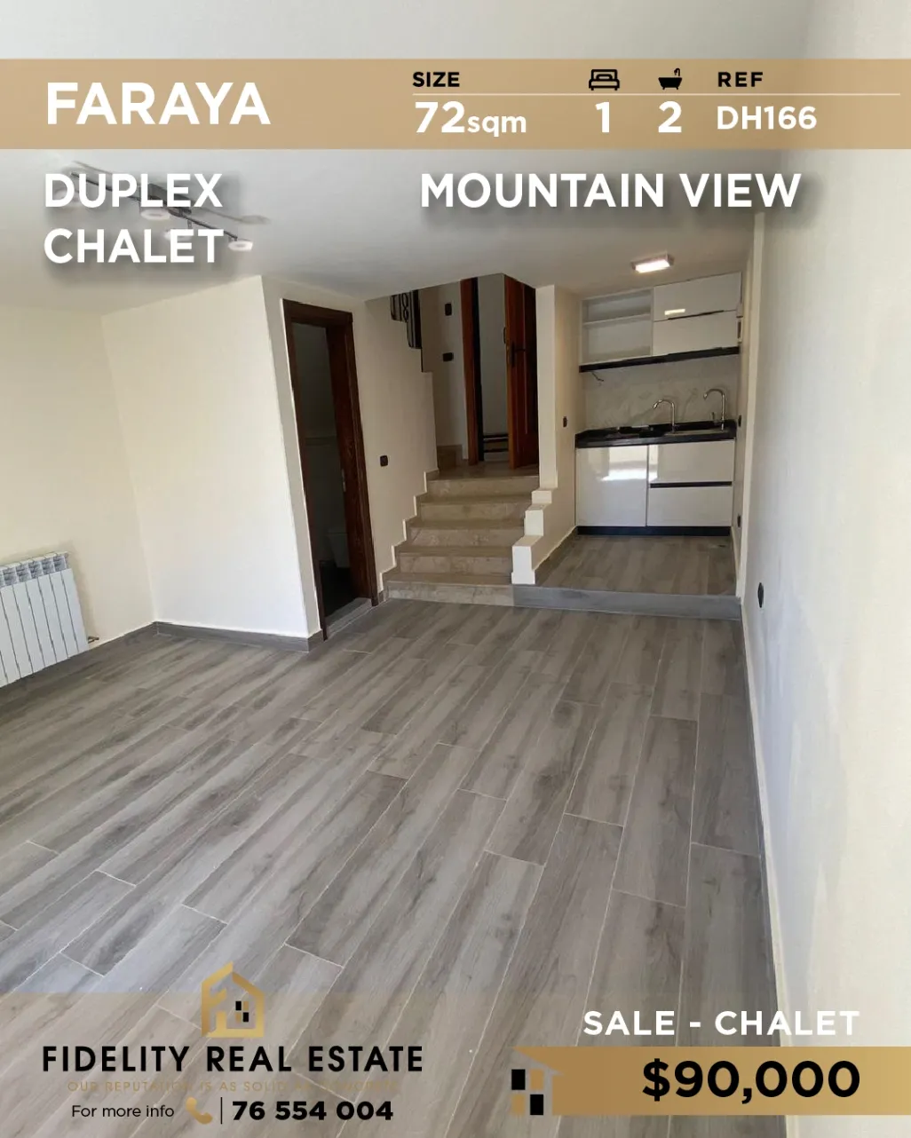 Chalet for sale in Faraya, Lebanon