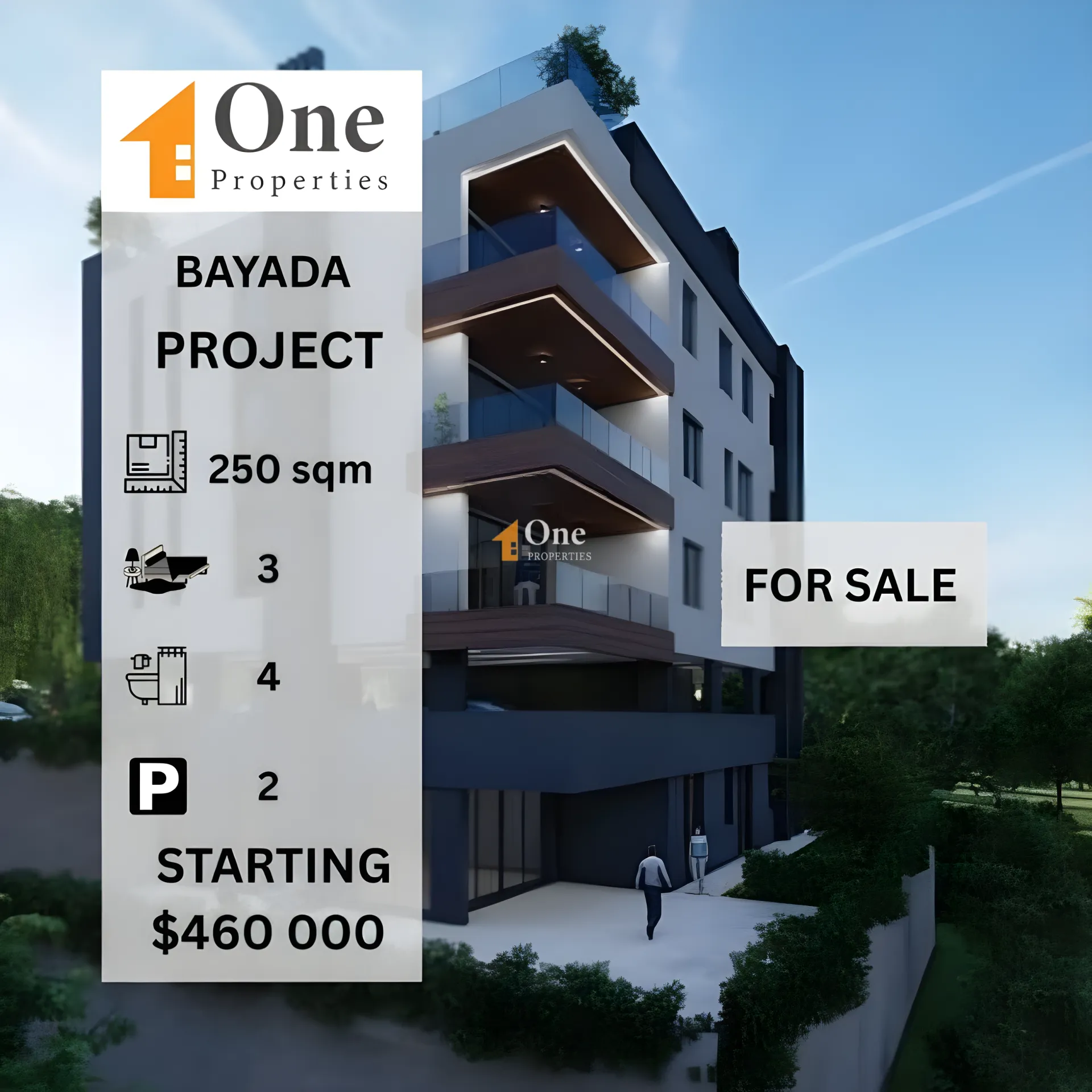 Apartment for sale in Bayada, Rabieh, Lebanon - 3 bed, 4 bath