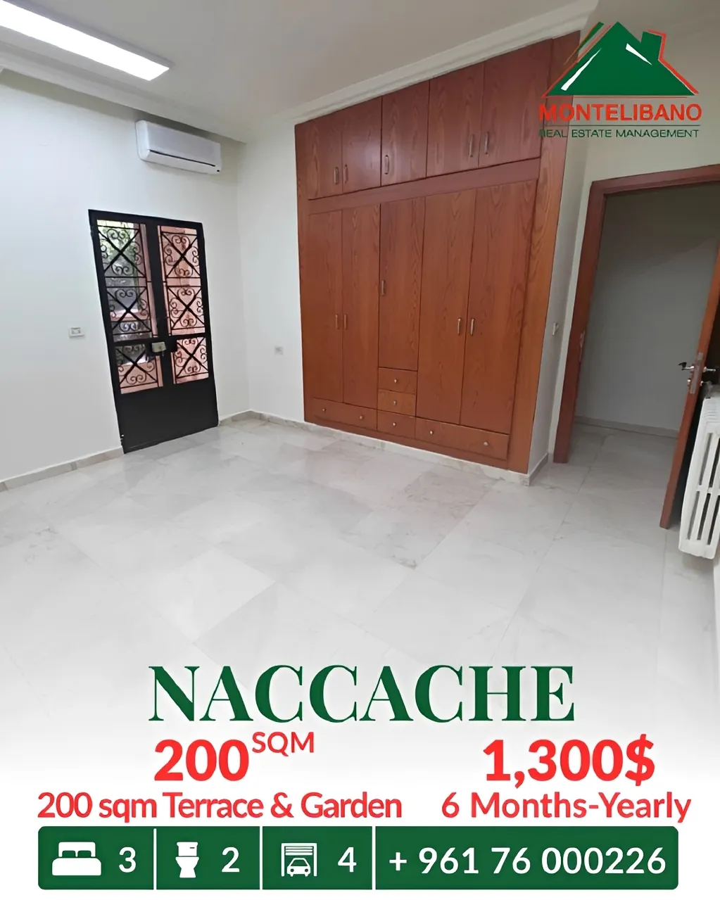 House for rent in Naccache