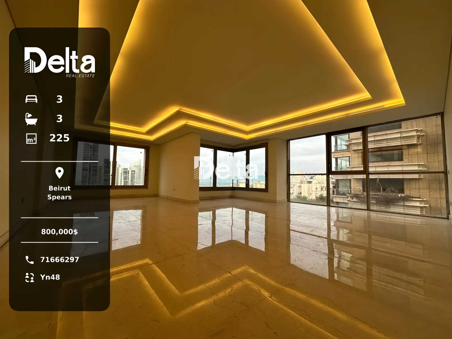 Residential in Spears, beirut, lebanon - 3 bed, 3.0 bath