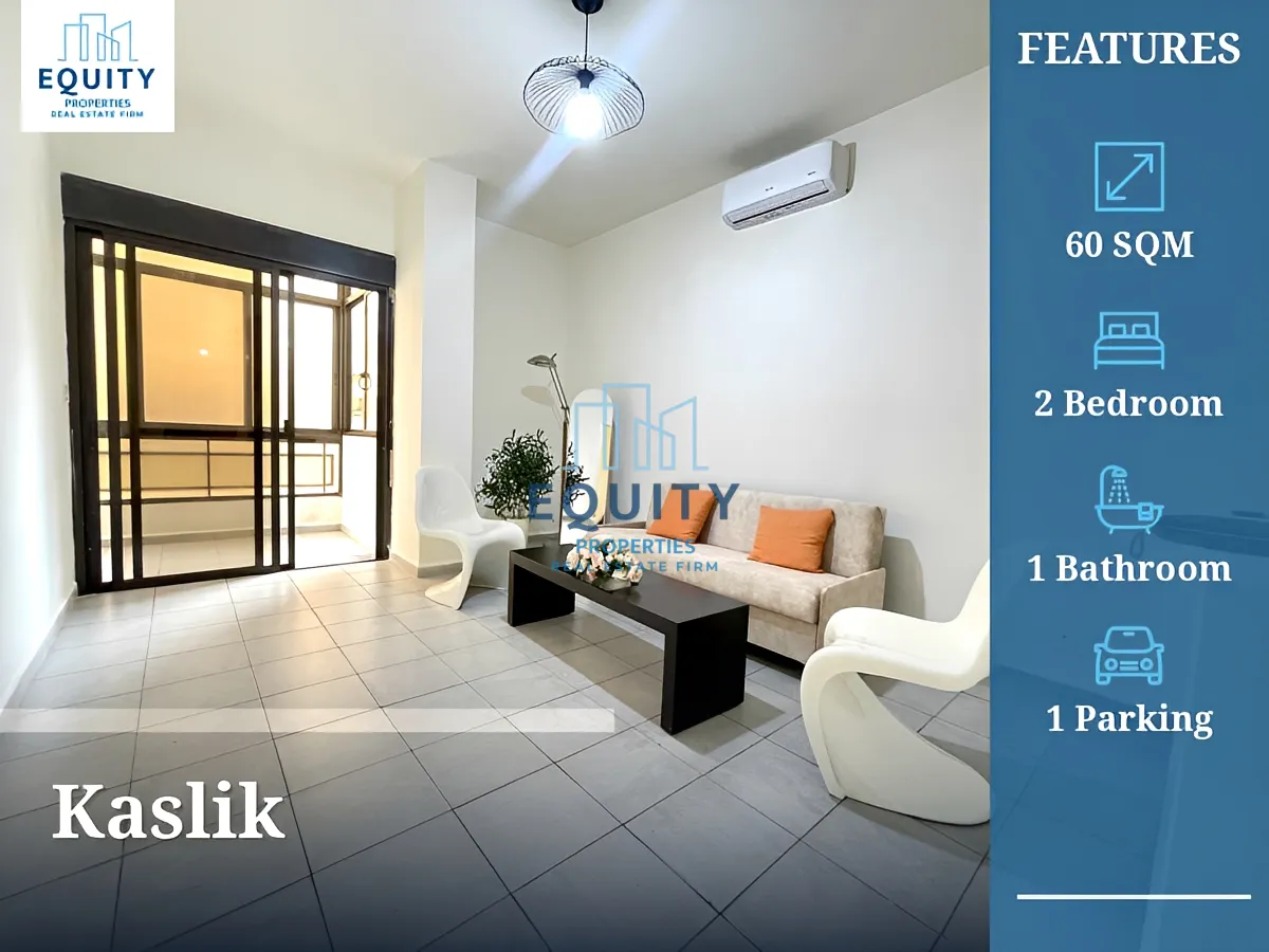 Apartment for rent in Kaslik