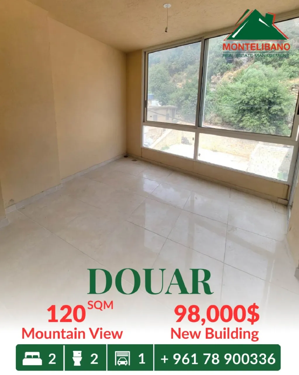 Apartment for sale in Douar, Lebanon